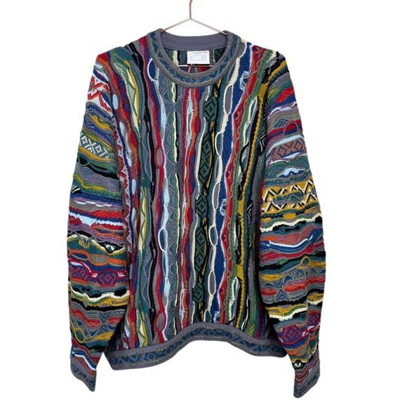 Vintage COOGI 3D Knit Pullover Sweater The Santa Clause Size XL - Picture 2 of 5